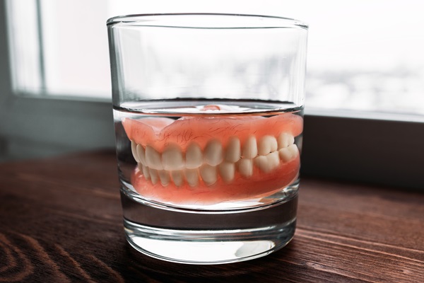 A Dentist Recommends Proper Care For Dentures